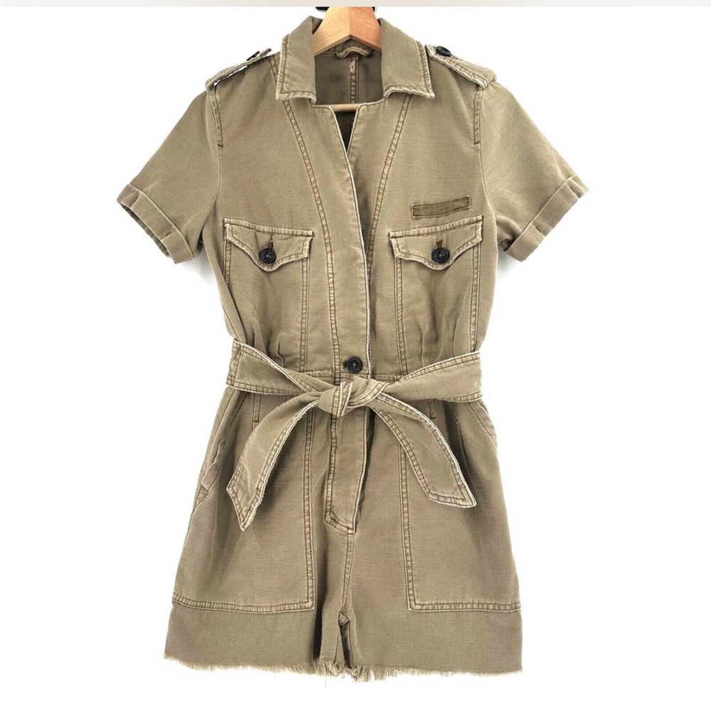 Free People Utility Style Romper